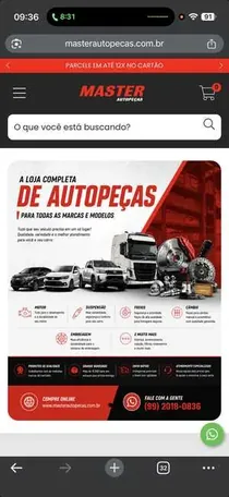 Master Autopeças mobile