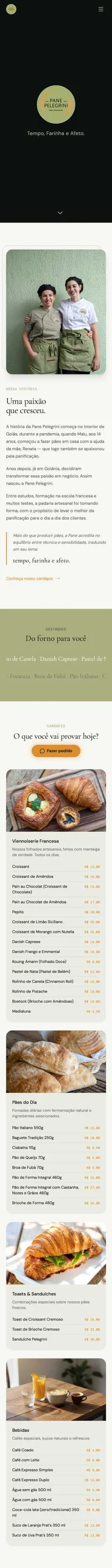 Pane Pelegrini mobile
