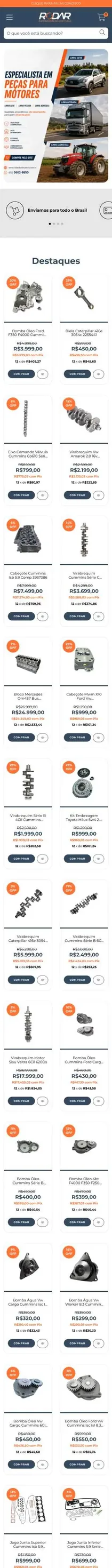 Rodar Distribuidora mobile