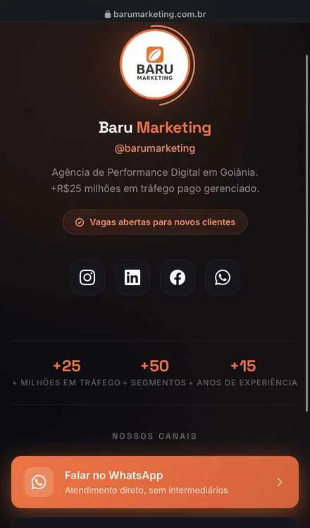 Trabalho Baru Marketing